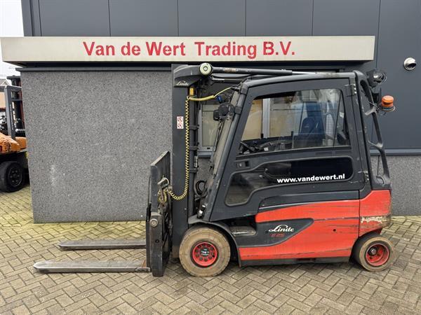 Grote foto heftruck linde e25l triplo450 freelift sideshift vorkversteller uitschuif accu2021 2016 agrarisch heftrucks