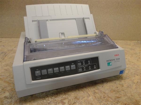 Grote foto oki microline 3320 eco a4 matrix printer 9 pin usb ml3320 computers en software printers