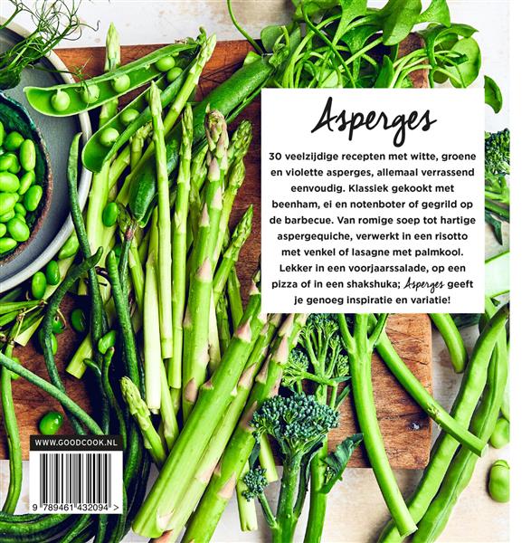 Grote foto asperges boeken kookboeken