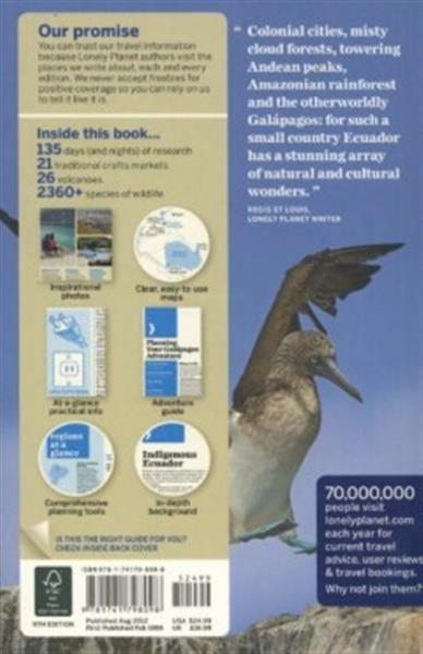 Grote foto ecuador galapagos islands 9e lonely planet boeken overige boeken