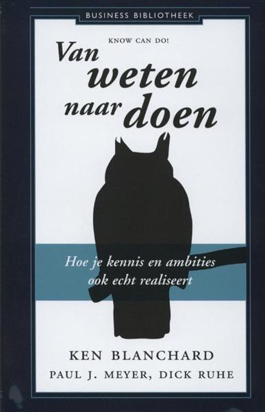 Grote foto van weten naar doen business bibliotheek boeken overige boeken