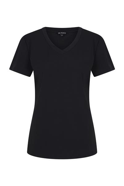 Grote foto travel t shirt uni black 2080 kleding dames t shirts
