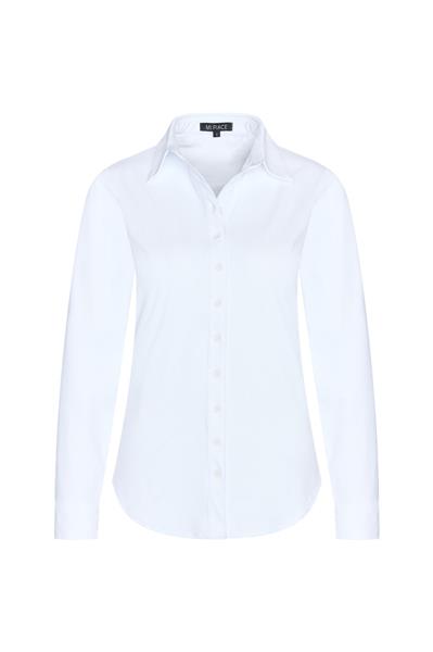 Grote foto travel blouse uni 60840 white kleding dames blouses