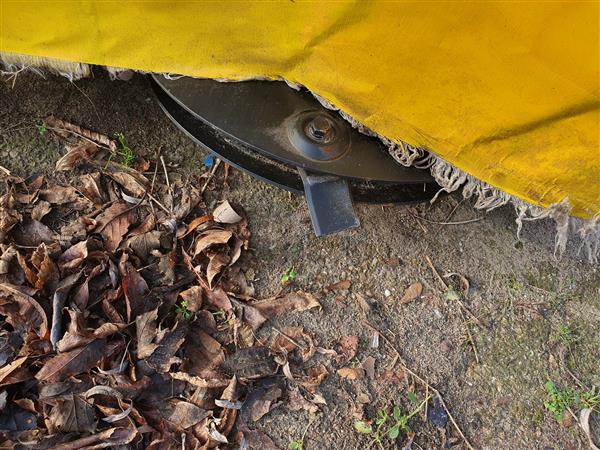 Grote foto kraffter cyclomaaier compact 100 inruiler tuin en terras grasmaaiers