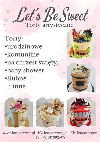 Grote foto letsbesweet.nl hobby en vrije tijd taarten en cupcakes maken