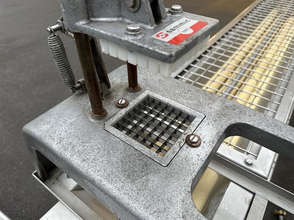 Grote foto marcelissen snijmachine voor friet met sliver remover agrarisch tuinbouw