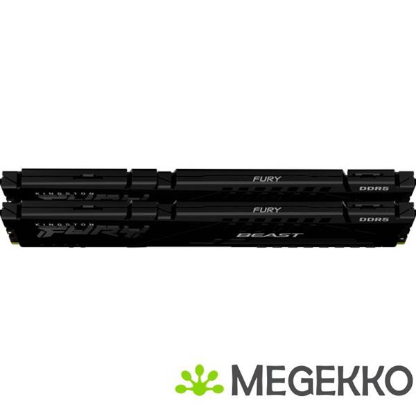 Grote foto kingston ddr5 fury beast 2x16gb 6800 computers en software overige computers en software