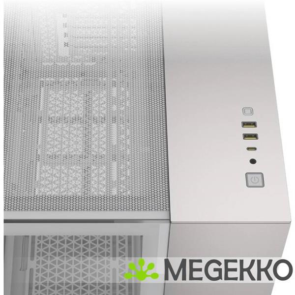 Grote foto corsair cc 9011289 ww computerbehuizing midi tower grijs wit computers en software behuizingen en kasten
