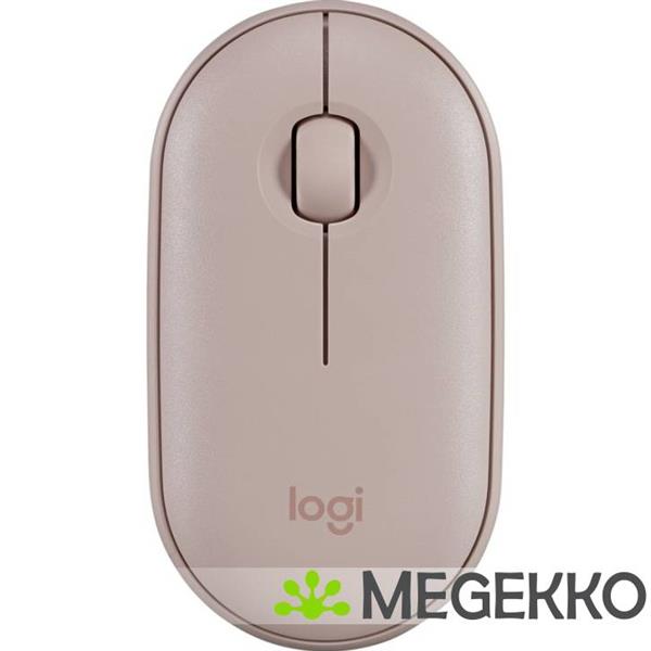 Grote foto logitech pebble m350 roze computers en software overige computers en software