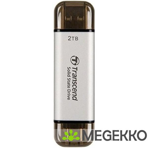 Grote foto transcend ts2tesd310c 2tb usb c usb a computers en software overige computers en software