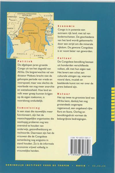 Grote foto congo landenreeks boeken wetenschap