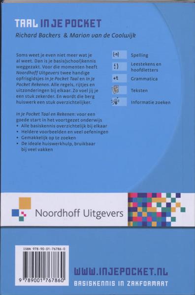 Grote foto in je pocket taal boeken overige boeken