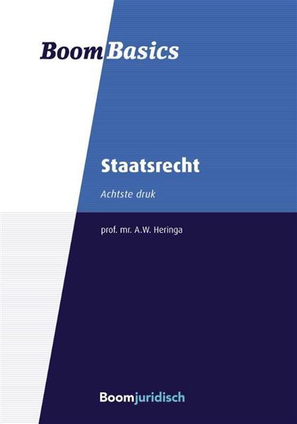 Grote foto staatsrecht boom basics boeken wetenschap