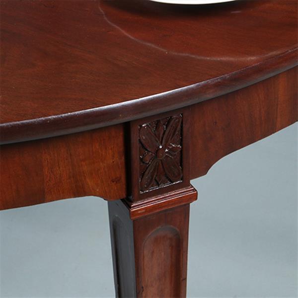 Grote foto coulissetafel met een inleg blad maar geschikt voor meedere inlegbladen no.991910 antiek en kunst stoelen en banken