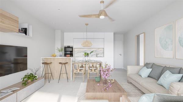 Grote foto uw nieuwe appartement in lo pagan aan zee met huizen en kamers nieuw europa