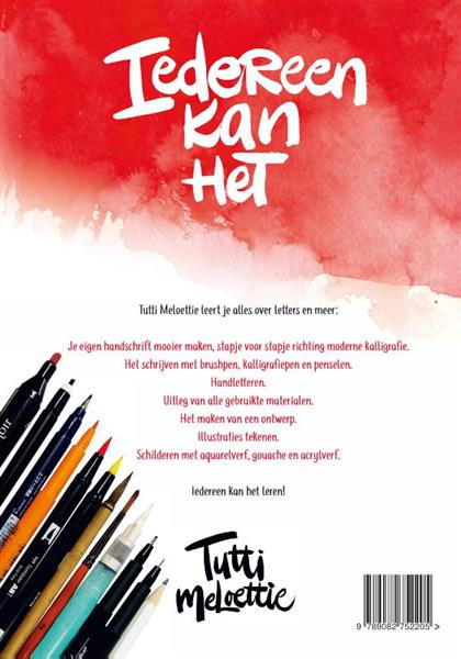 Grote foto raat tutti meloettie alles over letters boeken hobby en vrije tijd