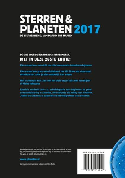 Grote foto sterren en planeten 2017 boeken hobby en vrije tijd
