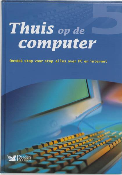 Grote foto thuis op de computer dl5 boeken informatica computer