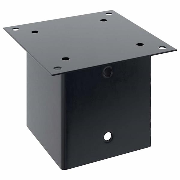 Grote foto vidaxl paonderstellen vierkant 12 st 141x141 mm gepoedercoat staal tuin en terras overige tuin en terras
