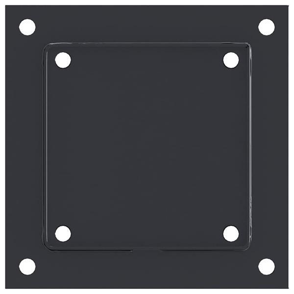 Grote foto vidaxl paonderstellen vierkant 12 st 141x141 mm gepoedercoat staal tuin en terras overige tuin en terras