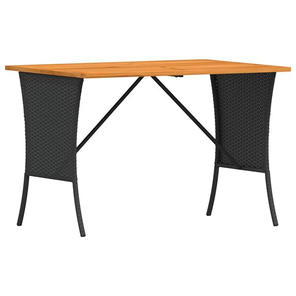 Grote foto vidaxl 3 delige loungeset met kussens poly rattan zwart tuin en terras tuinmeubelen
