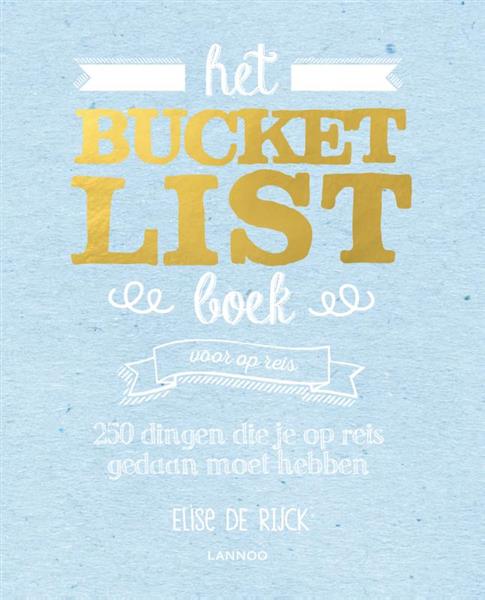Grote foto het bucketlist boek voor op reis boeken hobby en vrije tijd