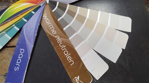 Grote foto flexa let colour kleurenwaaier doe het zelf en verbouw materialen en producten
