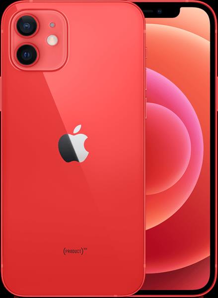 Grote foto nieuwstaat apple iphone 12 256gb rood 6.1 nieuwe accu 100 12 maanden garantie telecommunicatie apple iphone