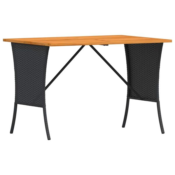 Grote foto vidaxl 3 delige loungeset met kussens poly rattan zwart tuin en terras tuinmeubelen