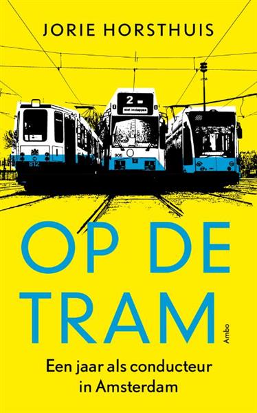 Grote foto op de tram boeken literatuur
