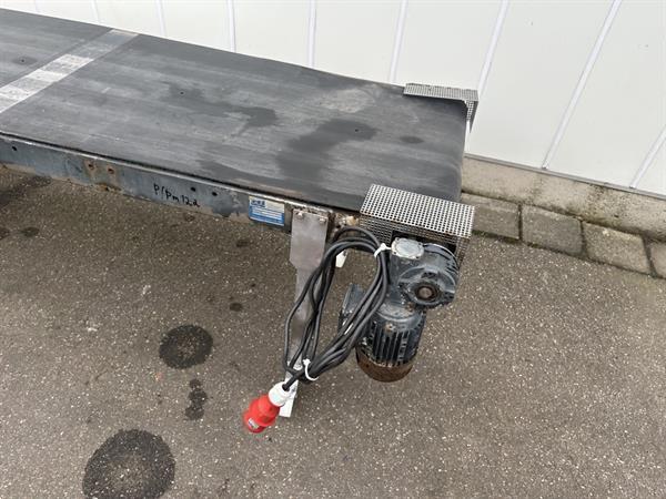 Grote foto zti mechatronics transportband roestvrij staal 310 x 70 cm agrarisch transportbanden