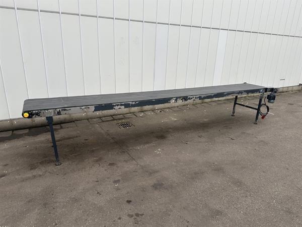 Grote foto zti mechatronics transportband roestvrij staal 515 x 70 cm agrarisch transportbanden