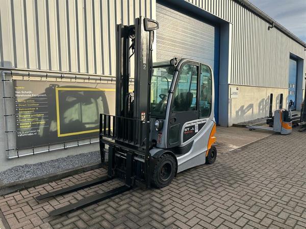 Grote foto vs 22015 elektrische triplex heftruck still rx60 30 vorkenspreider agrarisch heftrucks