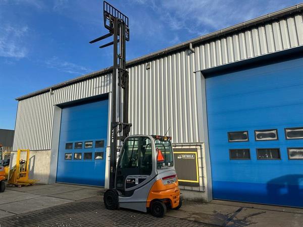 Grote foto vs 22015 elektrische triplex heftruck still rx60 30 vorkenspreider agrarisch heftrucks
