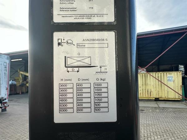 Grote foto vs 22023 elektrische meerijd stapelaar atlet 6300mm doe het zelf en verbouw hefwerktuigen