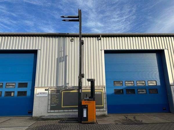 Grote foto vs 22023 elektrische meerijd stapelaar atlet 6300mm doe het zelf en verbouw hefwerktuigen