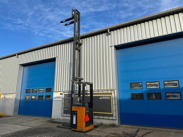 Grote foto vs 22023 elektrische meerijd stapelaar atlet 6300mm doe het zelf en verbouw hefwerktuigen