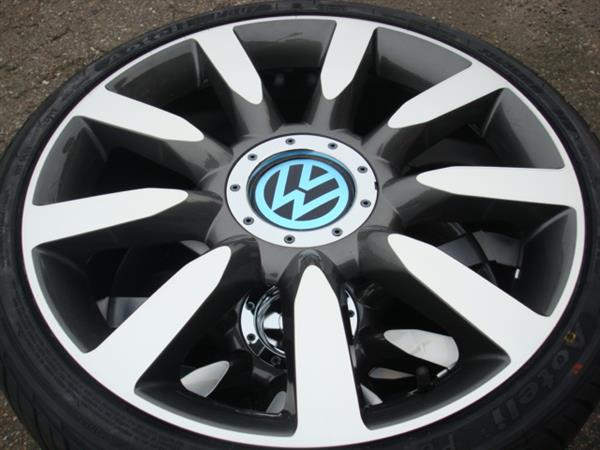 Grote foto 19 inch nuvolari velgen en banden steek 5x112 auto onderdelen banden en velgen