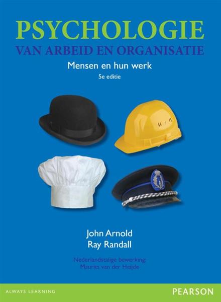 Grote foto psychologie van arbeid en organisatie 5e editie met xtra toegangscode boeken overige boeken