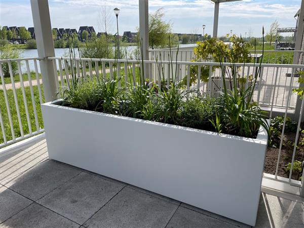 Grote foto plantenbak met wielen tuin en terras bloembakken