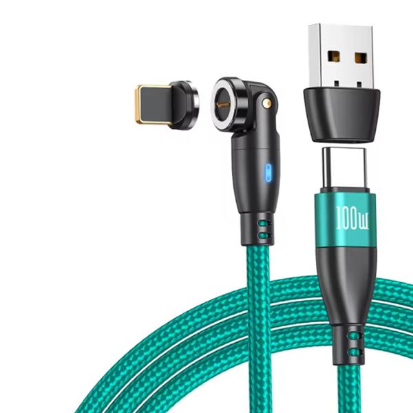 Grote foto usb type c naar iphone lightning magnetische oplaadkabel 1 meter 100w usb c fast charging oplade telecommunicatie opladers en autoladers