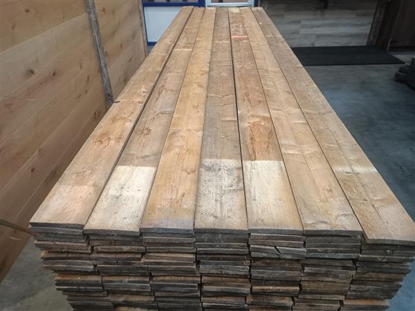 Grote foto 18x140mm vuren gebruikt 400cm doe het zelf en verbouw hout en planken
