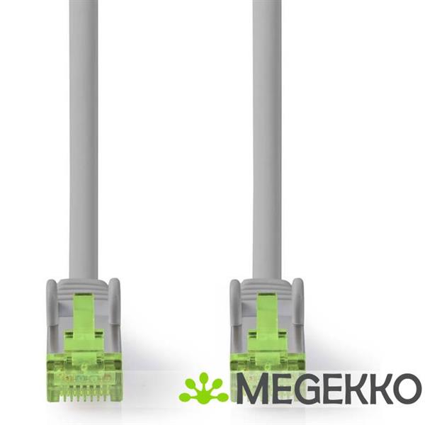 Grote foto cat 8.1 netwerkkabel s ftp rj45 male rj45 male 20.0 m rond lszh grijs label computers en software netwerkkaarten routers en switches