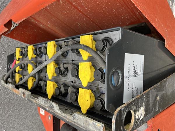 Grote foto electrische palletwagen transpallet toyota lwe180 met lader doe het zelf en verbouw hefwerktuigen