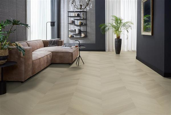 Grote foto yup fulham chevron dryback smoky doe het zelf en verbouw tegels