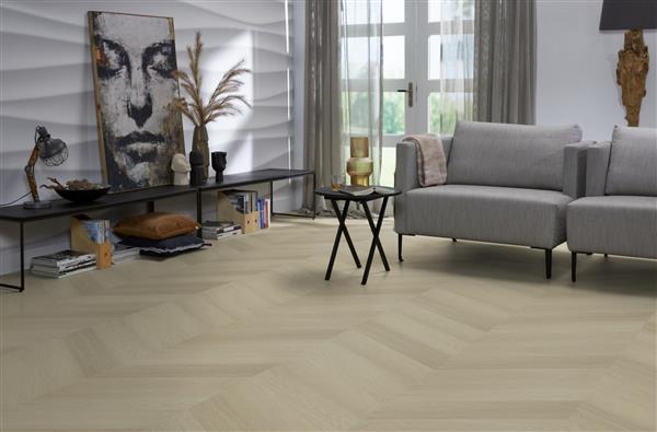 Grote foto yup fulham chevron dryback smoky doe het zelf en verbouw tegels