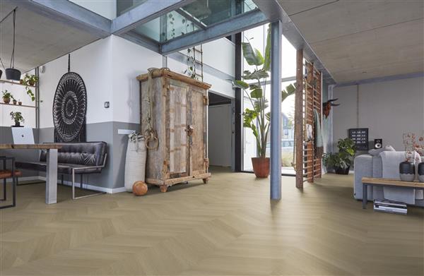 Grote foto yup fulham chevron dryback natural oak doe het zelf en verbouw tegels