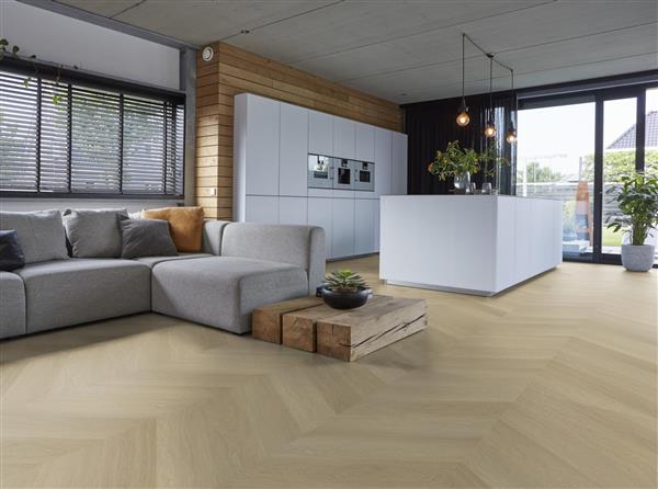 Grote foto yup fulham chevron dryback natural oak doe het zelf en verbouw tegels