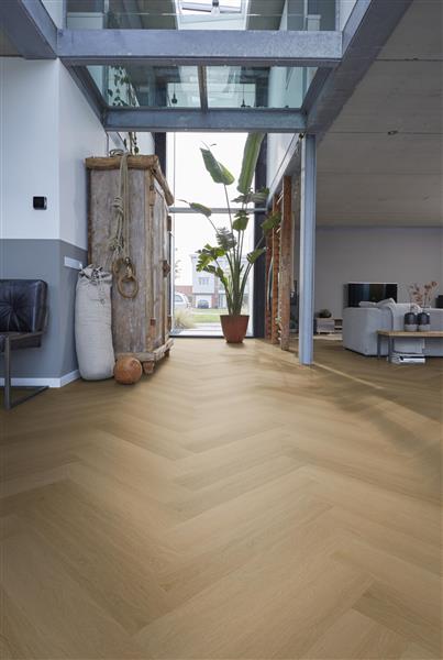 Grote foto yup fulham herringbone dryback warm oak doe het zelf en verbouw tegels