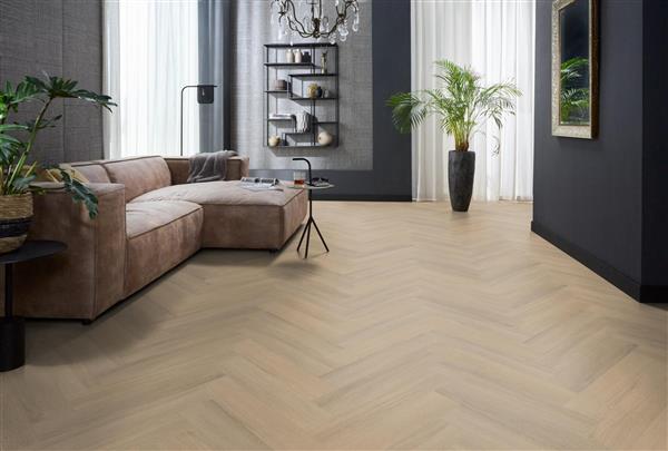 Grote foto yup sutton herringbone dryback warm beige doe het zelf en verbouw tegels